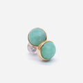 Apple Green Jade Earrings
