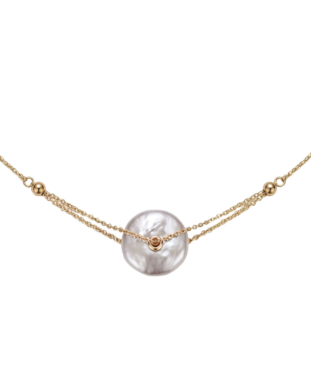 Baroque Pendant Pearl Necklace