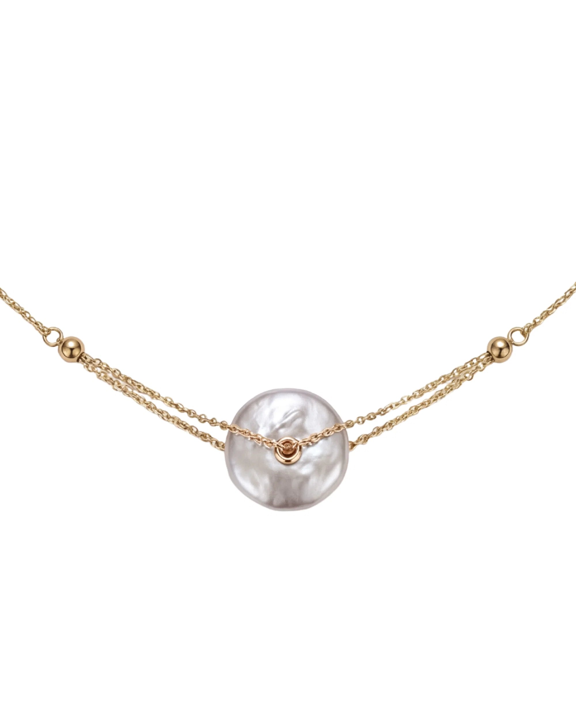 Baroque Pendant Pearl Necklace