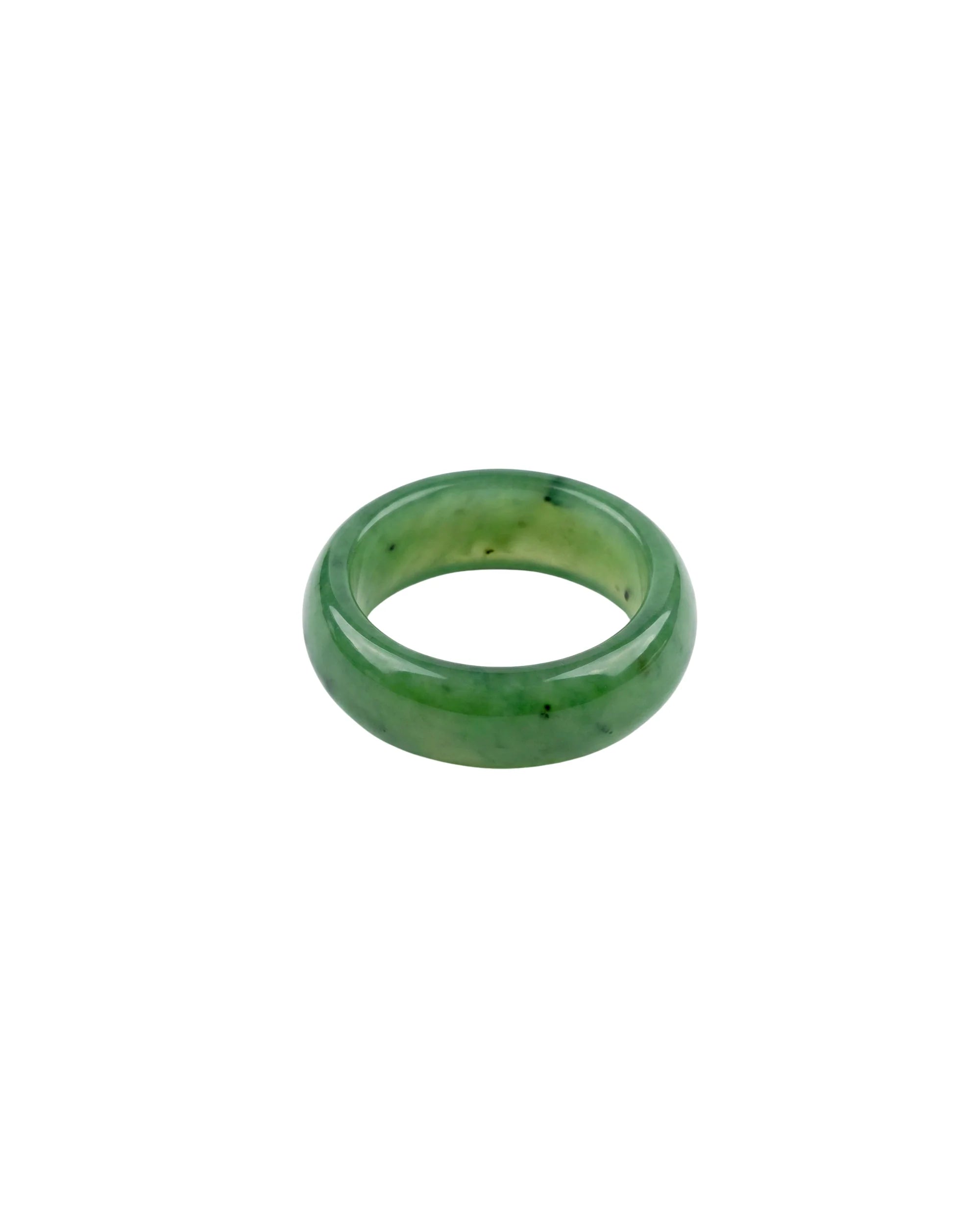 Evergreen Green Jade Ring