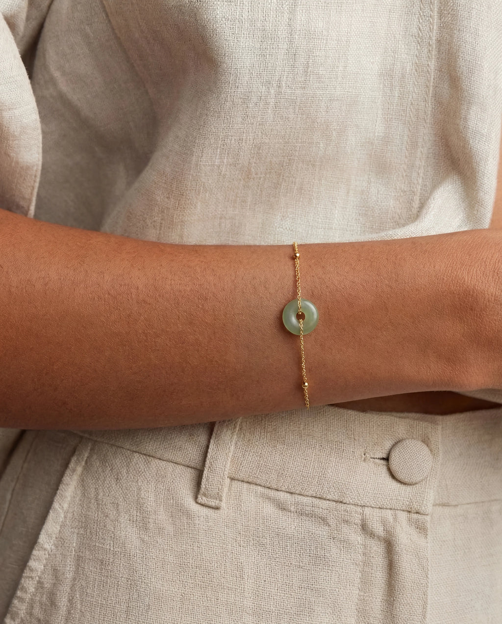 Green Jade Bracelet