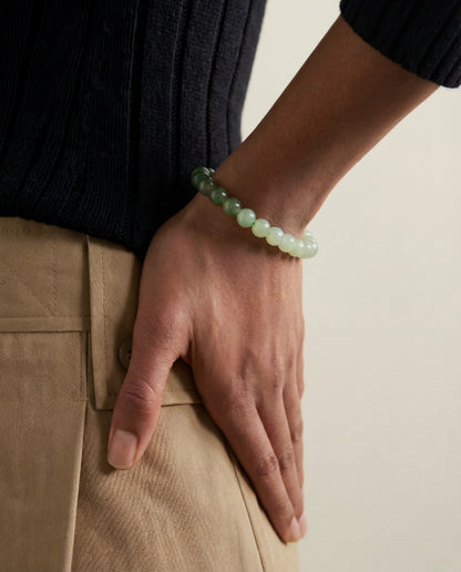 Ombre Beaded Jade Bracelet