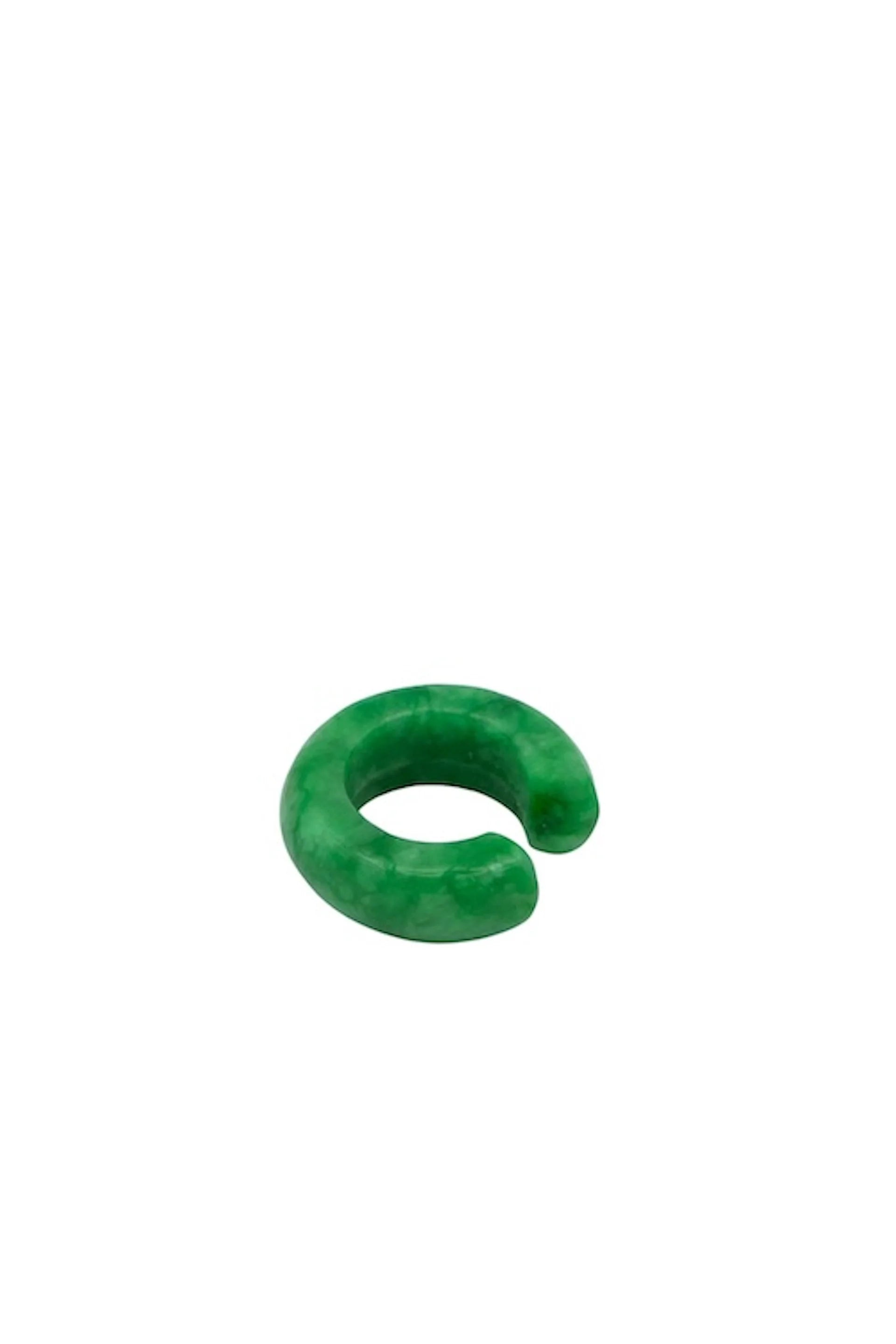 Single Gemstone Cuff Earring